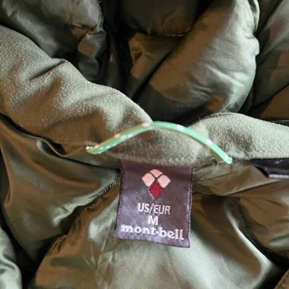 Montbell Women's Superior Down Parka, Size M, Dark Green - Picture 5 of 5